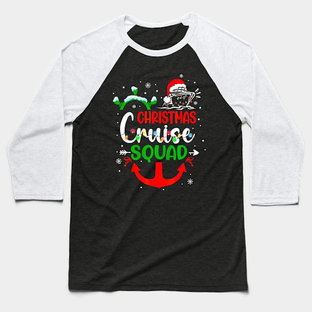 Merry Cruisemas Family Cruise Christmas 2023 Cruise Squad Baseball T-Shirt by rivkazachariah